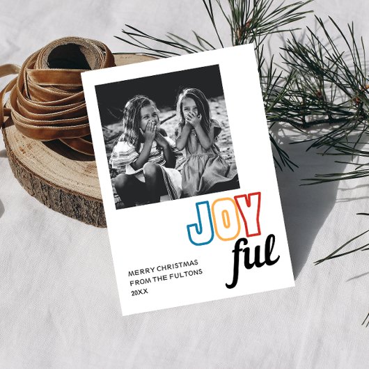 ハッピーホリデーカード |垂直 シーズンカード