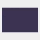 ハッピーホリデークラシッククリスマスのアイコン水色 ラッピングペーパーシート (正面2)