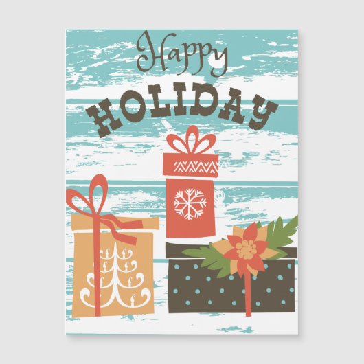 ハッピーホリデークリスマスホリデープレゼント (正面)