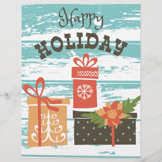 ハッピーホリデークリスマスホリデープレゼント (正面)