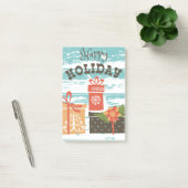 ハッピーホリデークリスマスホリデープレゼント ポストイット (オフィス)