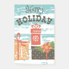 ハッピーホリデークリスマスホリデープレゼント ポストイット