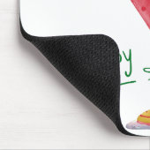 ハッピーホリデークリスマス・カクテル マウスパッド (コーナー)