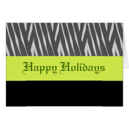 ハッピーホリデーグリーティングカード。