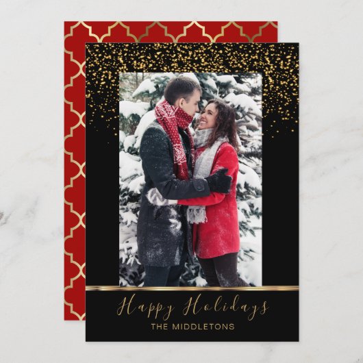 ハッピーホリデーシーズン シーズンカード (正面/裏面)