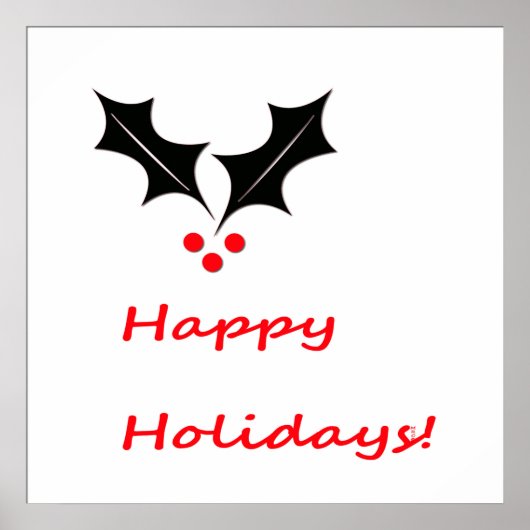 ハッピーホリデーシーズン！ ポスター (正面)