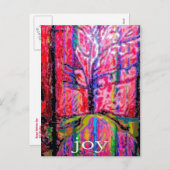 ハッピーホリデージョイ シーズンポストカード (正面/裏面)