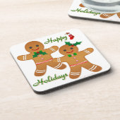 ハッピーホリデージンジャーブレッドマンボーイガール コースター (左側)