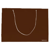 ハッピーホリデースタイリッシュヴィンテージ抱き枕 ラージペーパーバッグ (裏面)