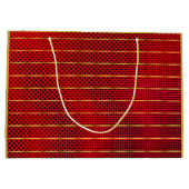 ハッピーホリデーズおもしろいパーティー ラージペーパーバッグ (裏面)