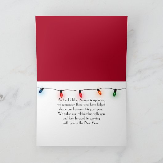 ハッピーホリデーズインカム税型枠 シーズンカード (内部)