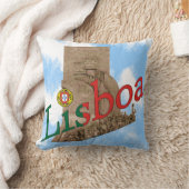 ハッピーホリデーズインリスボンポルトガル クッション (ブランケット)