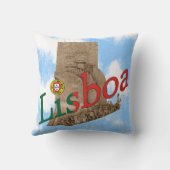 ハッピーホリデーズインリスボンポルトガル クッション (裏面)