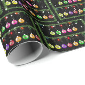 ハッピーホリデーズウィズガーランドオーナメント ラッピングペーパー (ロールコーナー)