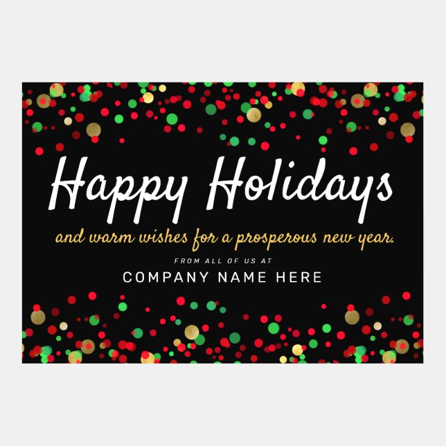 ハッピーホリデーズウィズブライト紙吹雪 (正面)