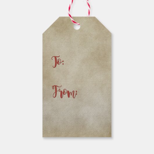 ハッピーホリデーズウィムシフィックスノーマンギフトタグ ギフトタグ (裏面)