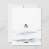 ハッピーホリデーズウィンターギフトホリデーカード シーズンカード (裏面)