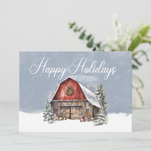 ハッピーホリデーズウィンタースノーファームバーン シーズンカード (スタンド正面)