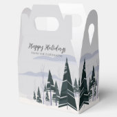 ハッピーホリデーズウィンターツリーズクリモダンスマスパーティー フェイバーボックス (オープン)