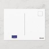 ハッピーホリデーズウィンターバードのクリスマス ポストカード (裏面)