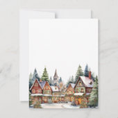 ハッピーホリデーズウィンタービレッジビジネス シーズンカード (裏面)