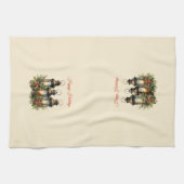 ハッピーホリデーズウィンターランタン キッチンタオル (横)