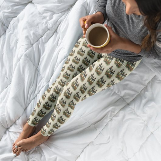 ハッピーホリデーズウィンターランタン レギンス