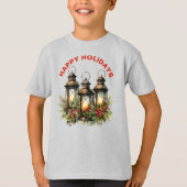 ハッピーホリデーズウィンターランタン Tシャツ (正面)