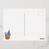 ハッピーホリデーズウィンターワンダーランド 箔シーズンポストカード (裏面)