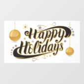 ハッピーホリデーズウィンドウロック ウィンドウサイン (シート)