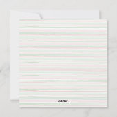 ハッピーホリデーズウォーターカラーツリー |写真2 シーズンカード (裏面)