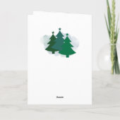 ハッピーホリデーズカエレガントード カード (裏面)