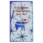 ハッピーホリデーズカスタム抱き枕 スモールペーパーバッグ (裏面)