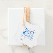 ハッピーホリデーズカリフォックホリデーギフト フェイバータグ (インサイチュ)