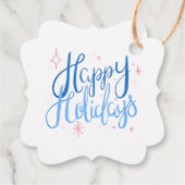 ハッピーホリデーズカリフォックホリデーギフト フェイバータグ (裏面)