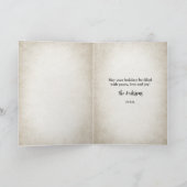 ハッピーホリデーズカリフ素朴ラク格言ファミリー シーズンカード (内部)