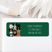 ハッピーホリデーズカワイドッグ ラベル (インサイチュ)