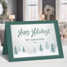 ハッピーホリデーズカントリーエレガントウィンターススプルース