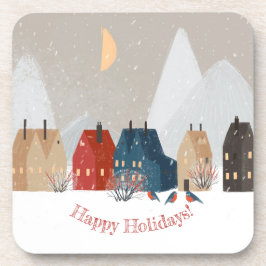 ハッピーホリデーズカントリー初期のビレッジウィンター コースター