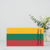 ハッピーホリデーズカードからリトアニア シーズンカード (スタンド正面)