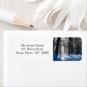 ハッピーホリデーズカードエンベロープステッカー ラベル (インサイチュ)