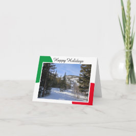 ハッピーホリデーズカードテンプレート カード