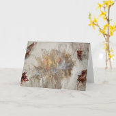 ハッピーホリデーズカード カード (黄色い花)