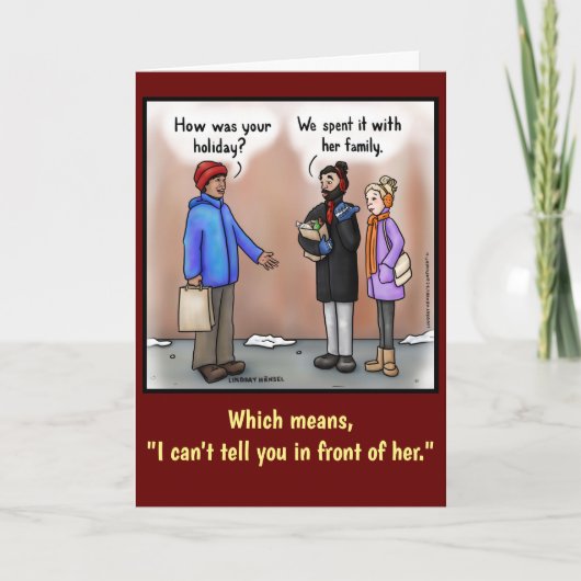 ハッピーホリデーズカード シーズンカード (正面)