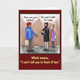 ハッピーホリデーズカード シーズンカード