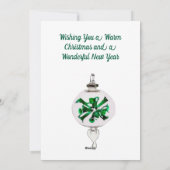 ハッピーホリデーズカード シーズンカード (裏面)