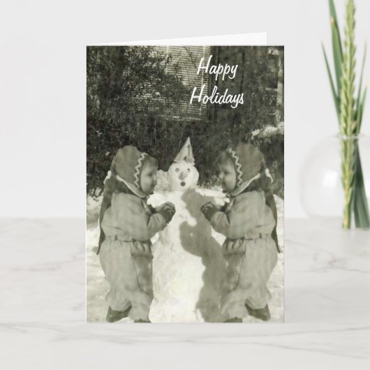 ハッピーホリデーズカード シーズンカード (正面)
