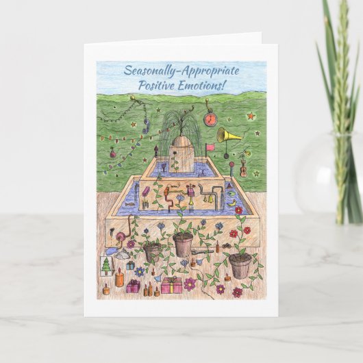 ハッピーホリデーズカード シーズンカード (正面)