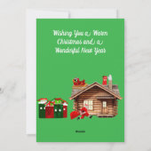 ハッピーホリデーズカード シーズンカード (裏面)