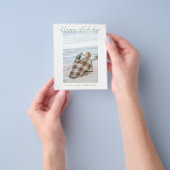 ハッピーホリデーズカード チラシ (手)